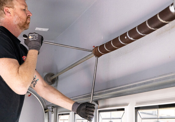 Garage door spring replacement in Killeen Texas